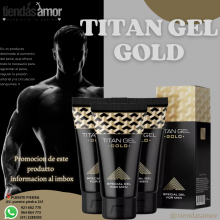 TITAN GEL GOLD Lubricante Hombre Original Agrandar Miembro